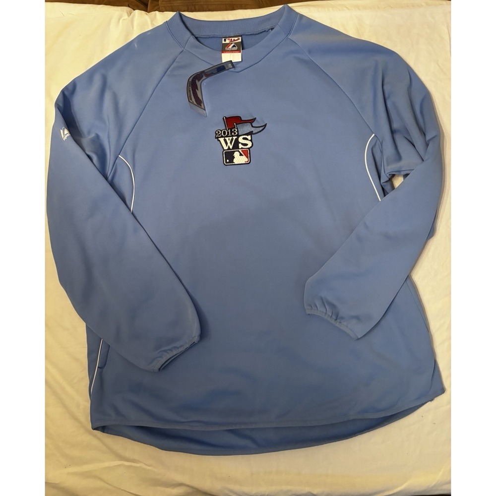 MLB World Series 2013 Majestic Authentic Warmup Jersey NWT